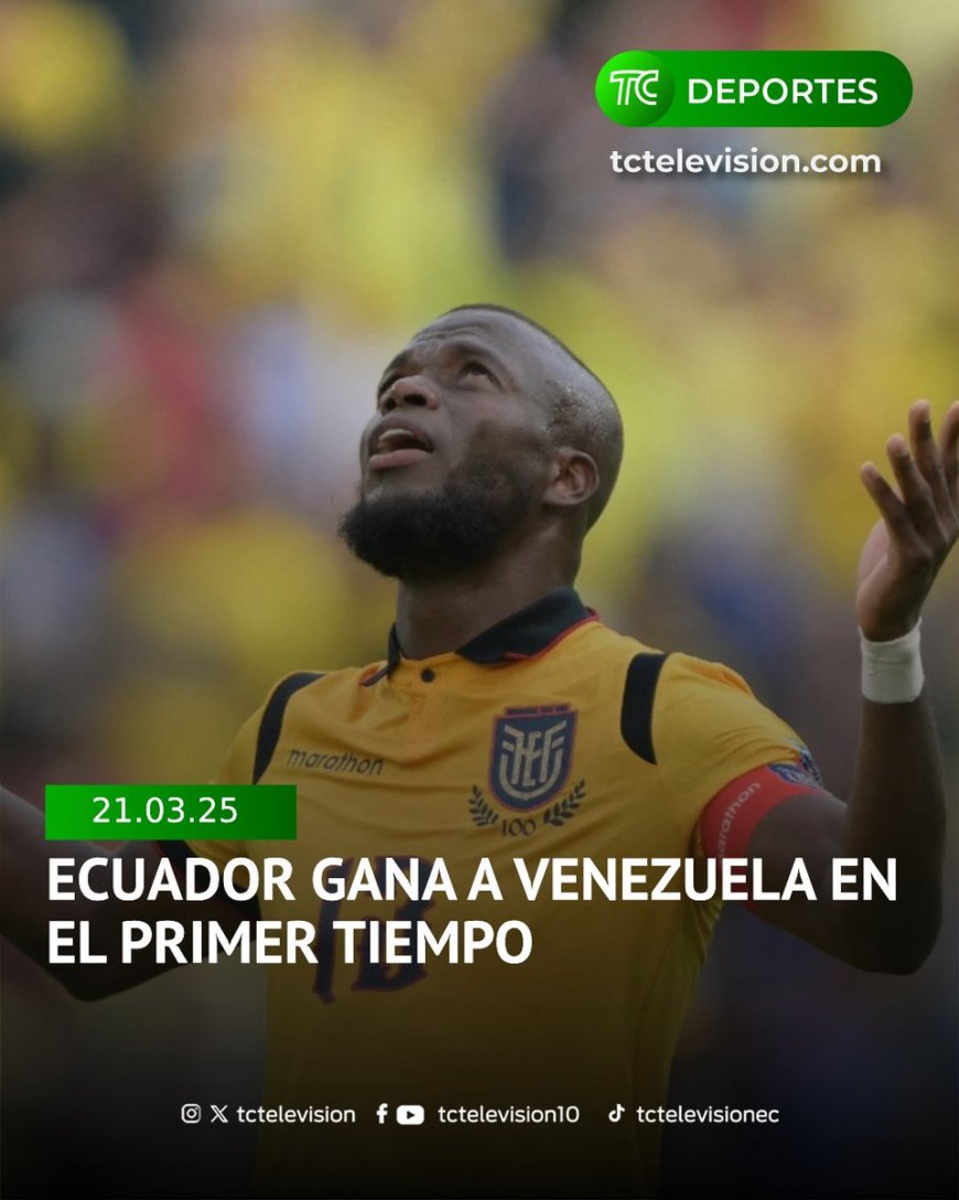 🇪🇨¡VAMOS TRI!🇪🇨 - #Ecuador vence a #Venezuela en el estadio Rodrigo Paz Delgado, por la fecha 13 de #Eliminatorias. - Mira el gol de Enner Valencia aquí: bit.ly/41PLmQR